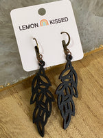 Maddy Wooden Dangle Earrings