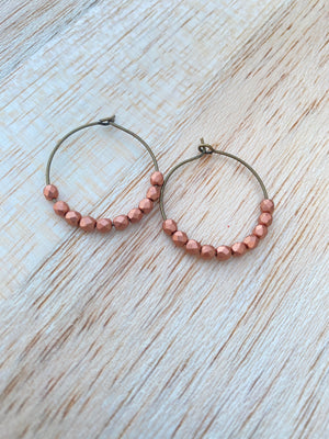 Copper Hoops